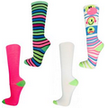 Women's Assorted Color Knee High Socks